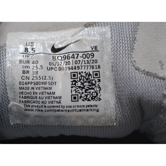 Nike Air Zoom Pegasus 37 Womens‎ Size 8.5 Gray Athletic Shoes Running BQ9647-009 - Picture 12 of 12